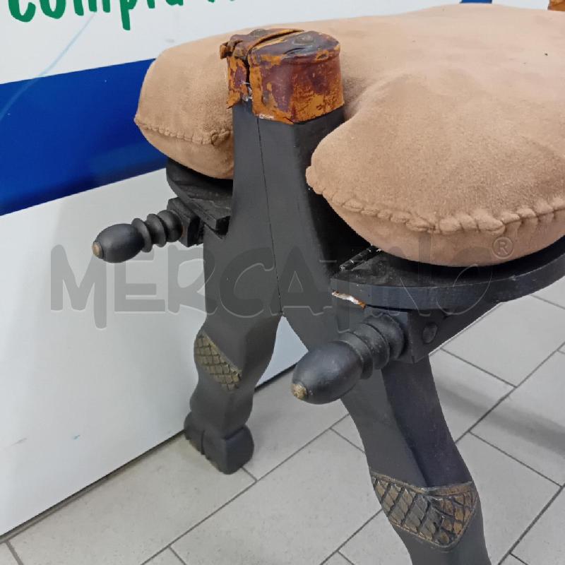 SGABELLO SELLA CAMMELLO ETNIK  | Mercatino dell'Usato Alpignano 2