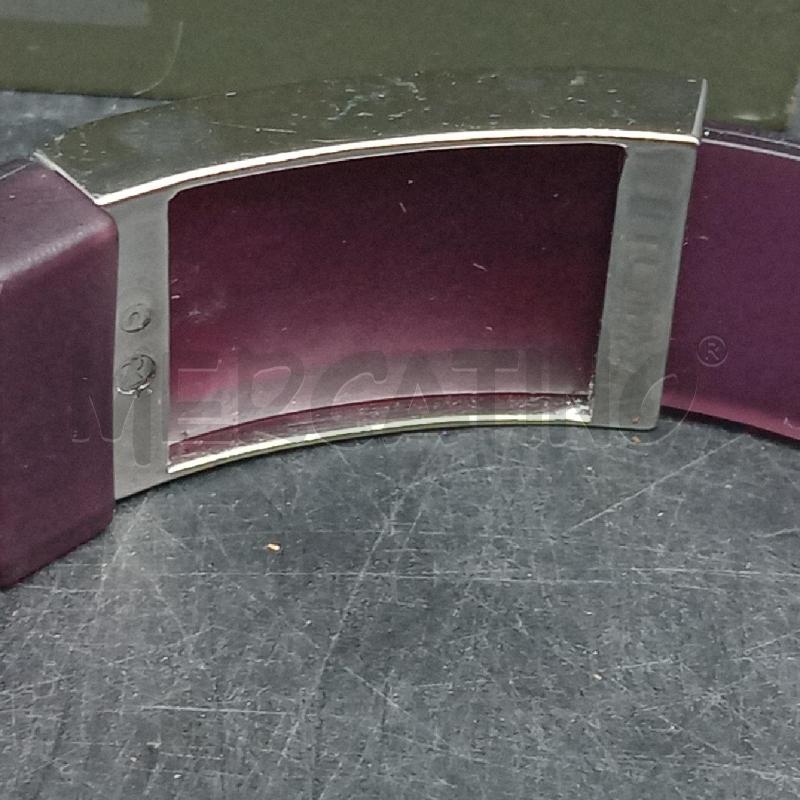 SWAROVSKI BRACCIALE SILICONE PIETRE VIOLA ROSA | Mercatino dell'Usato Alpignano 5