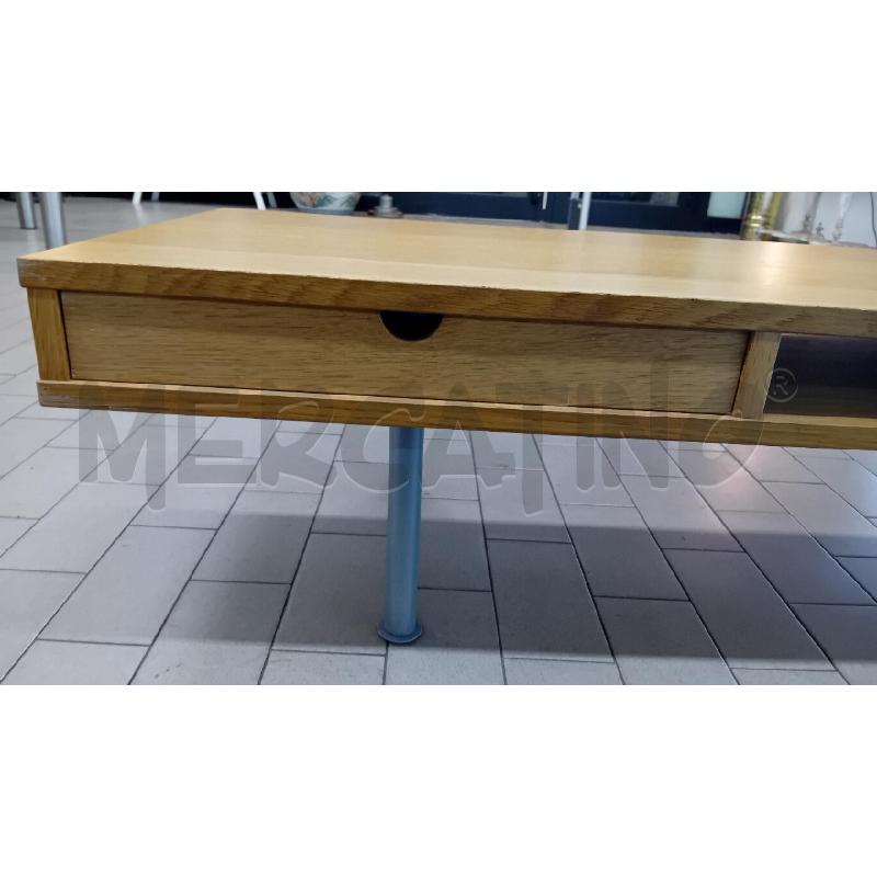 TAVOLINO BASSO DUE CASSETTI  | Mercatino dell'Usato Alpignano 4