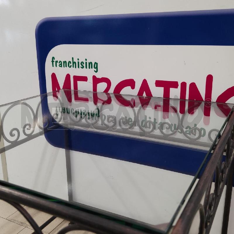TAVOLINO FERRO BATTUTO QUADRATO  | Mercatino dell'Usato Alpignano 5