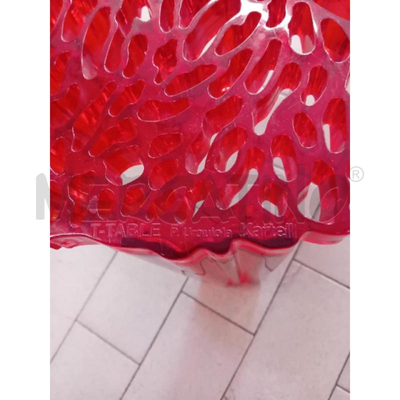 TAVOLINO KARTELL ROSSO  | Mercatino dell'Usato Alpignano 2