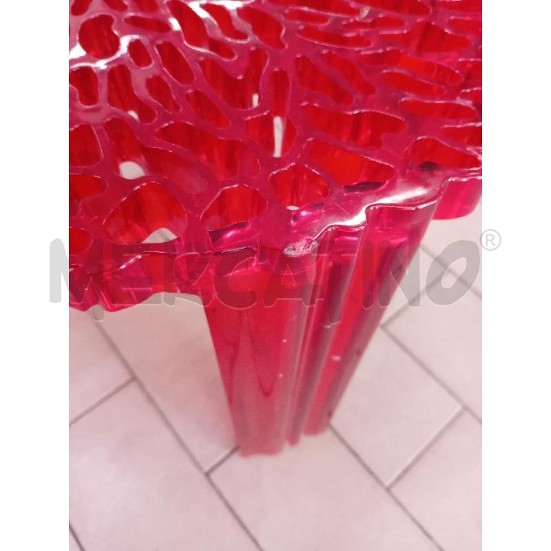 TAVOLINO KARTELL ROSSO  | Mercatino dell'Usato Alpignano 5