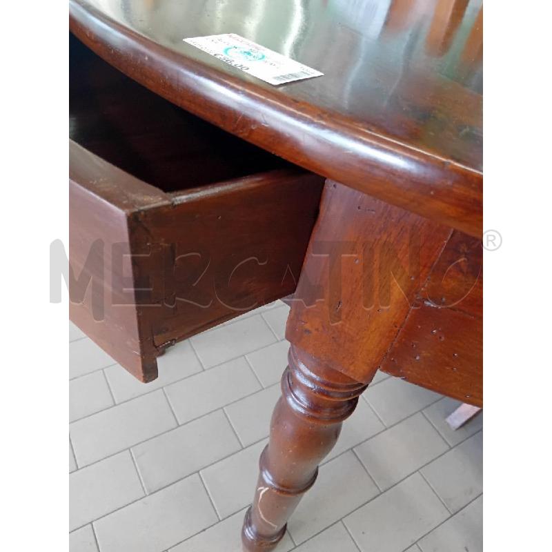 TAVOLINO LEGNO SEMI LUNA | Mercatino dell'Usato Alpignano 2