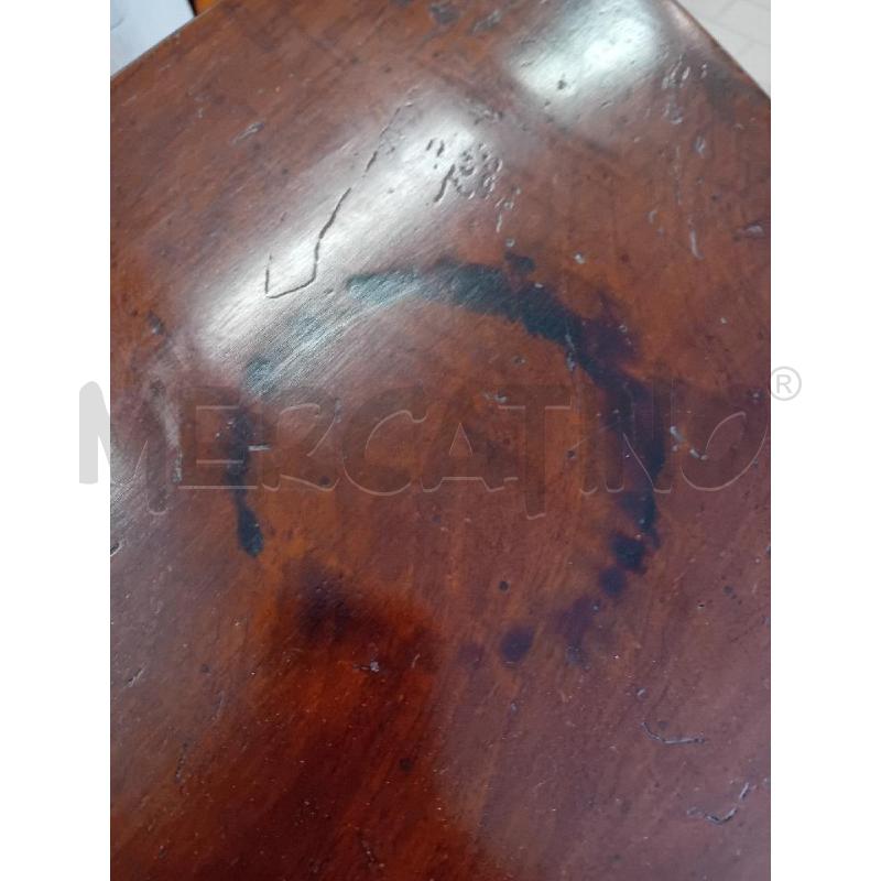 TAVOLINO LEGNO SEMI LUNA | Mercatino dell'Usato Alpignano 4