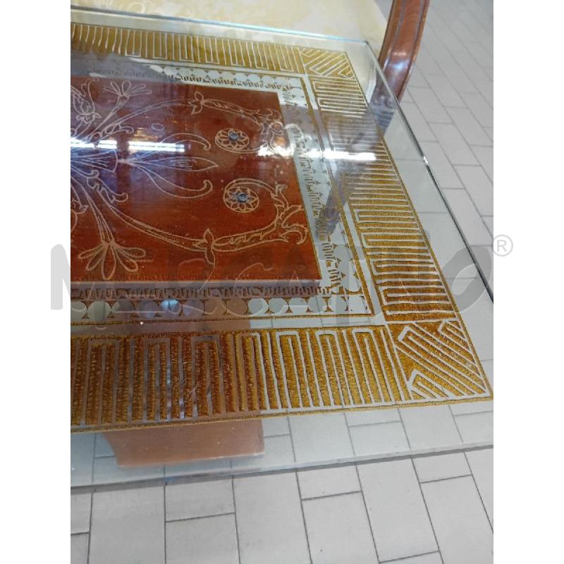 TAVOLINO PIANO VETRO | Mercatino dell'Usato Alpignano 3