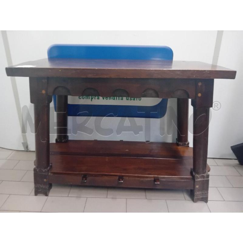 TAVOLINO RETT LEGNO  | Mercatino dell'Usato Alpignano 1