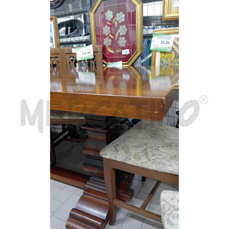 TAVOLO RETTANGOLARE LEGNO | Mercatino dell'Usato Alpignano 5