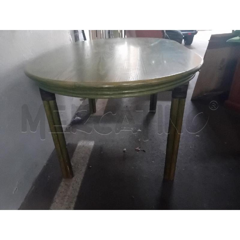 TAVOLO RETTANGOLARE VERDE  | Mercatino dell'Usato Alpignano 4