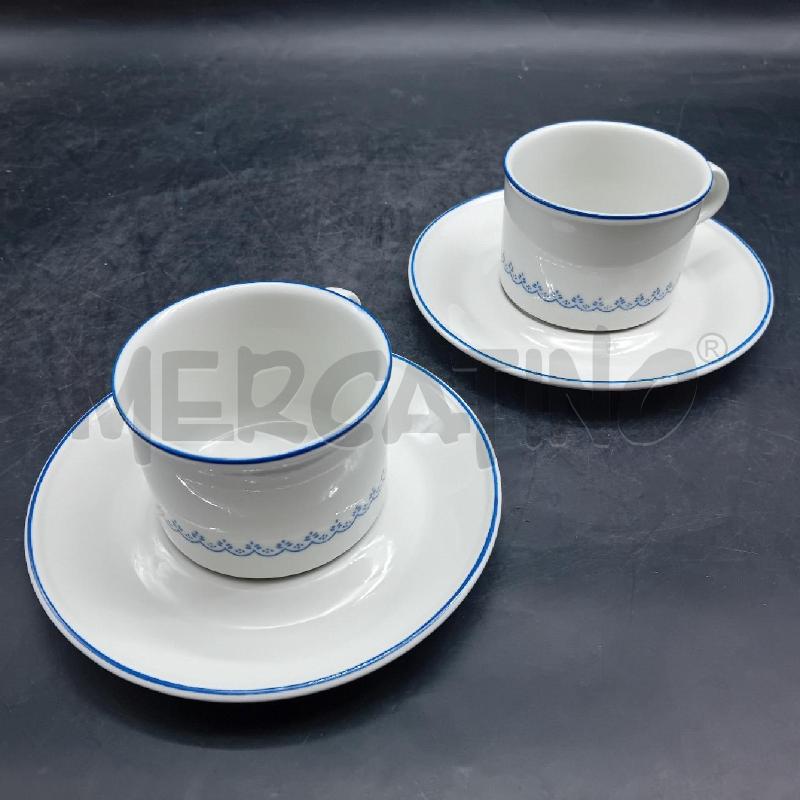 TAZZE PZ. 2 GINORI DECORO BLU | Mercatino dell'Usato Alpignano 1
