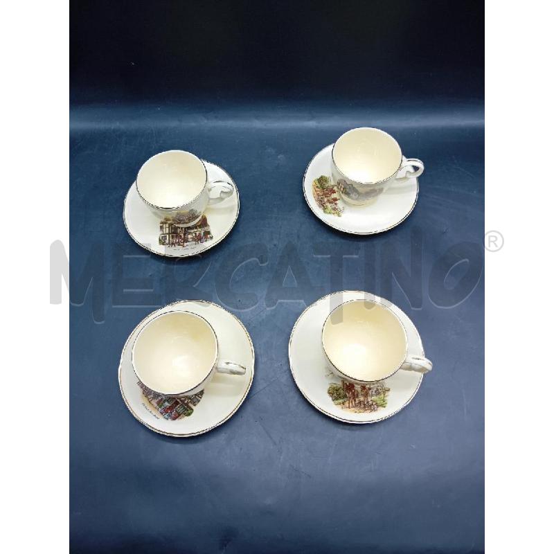 TAZZE PZ. 4+4 CROWN DEVON ENGLAND | Mercatino dell'Usato Alpignano 2