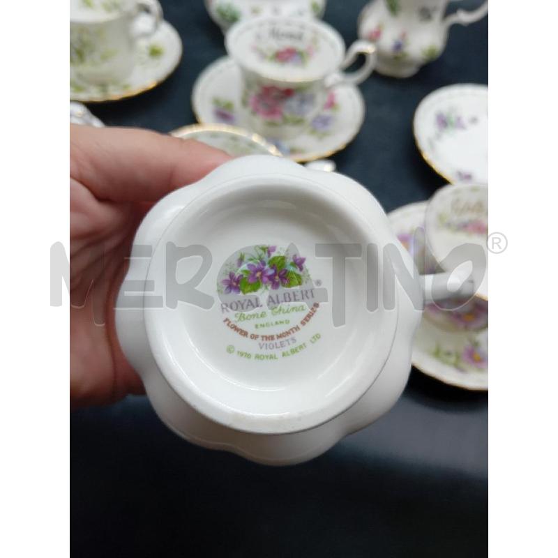 TAZZE PZ. 6+6 ROYAL ALBERT MESI  | Mercatino dell'Usato Alpignano 3