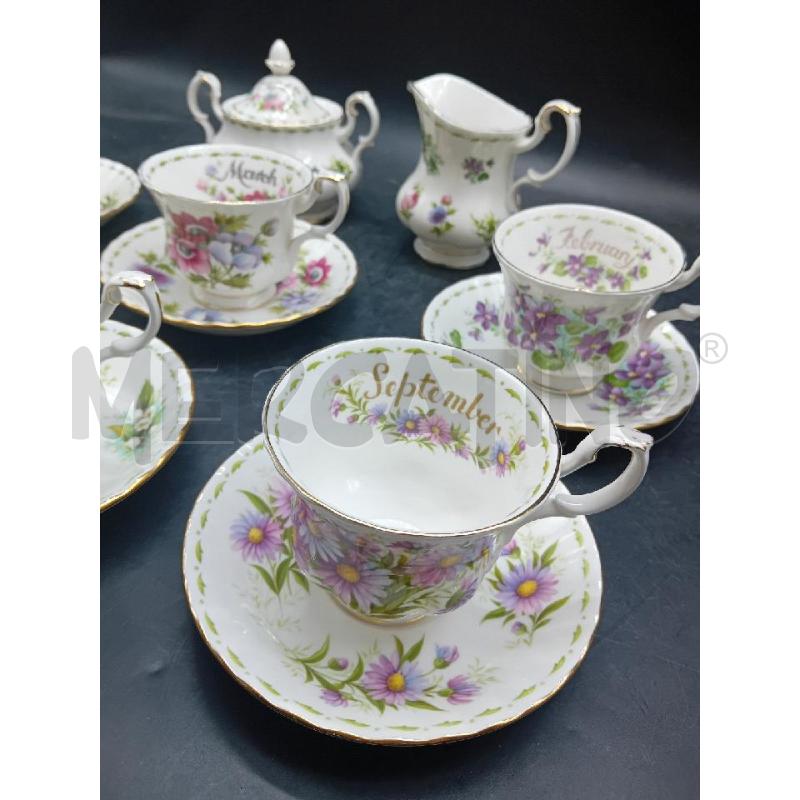 TAZZE PZ. 6+6 ROYAL ALBERT MESI  | Mercatino dell'Usato Alpignano 5
