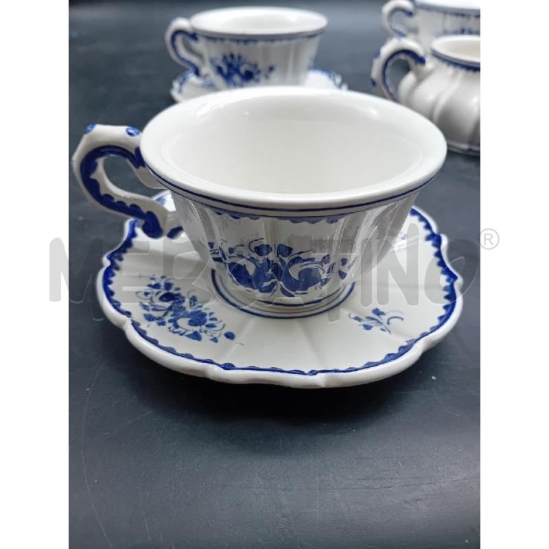 TAZZINE 5+5+3 BNC DECORO BLU  | Mercatino dell'Usato Alpignano 3