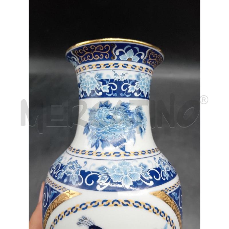 VASO GIAPPONESE PAVONE BLU | Mercatino dell'Usato Alpignano 5