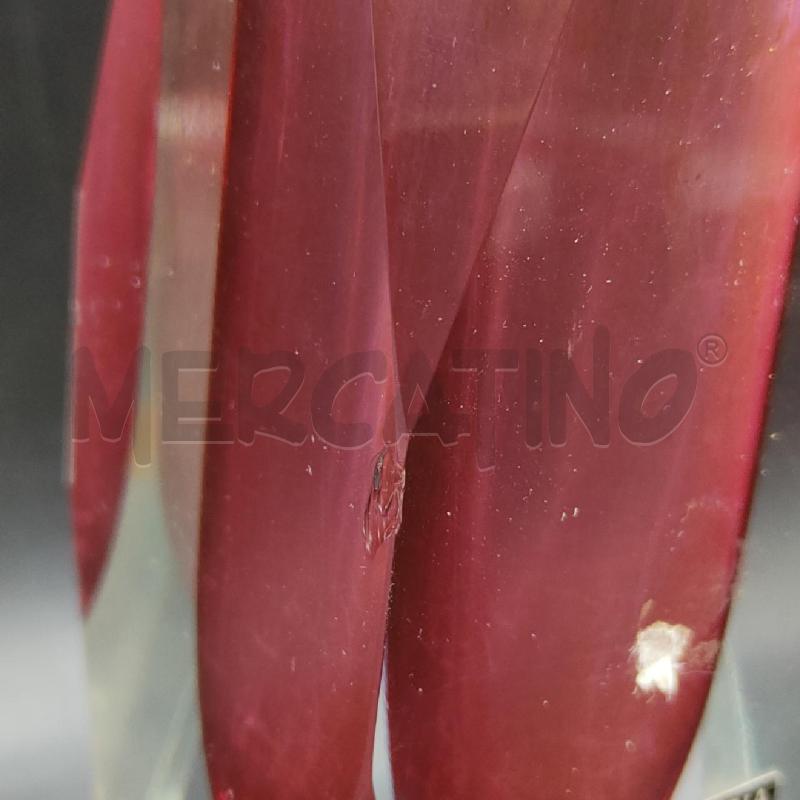 VASO IN VETRO DI MURANO OBALL  | Mercatino dell'Usato Alpignano 4