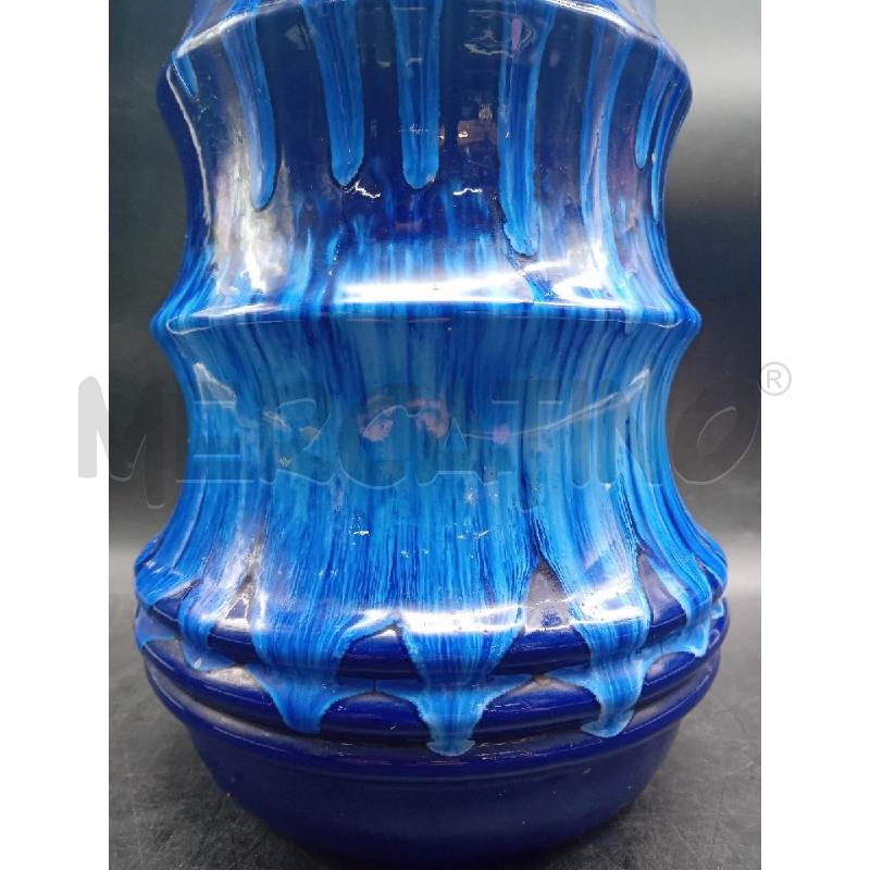 VASO SMALTATO SCHEURICH BLU | Mercatino dell'Usato Alpignano 2