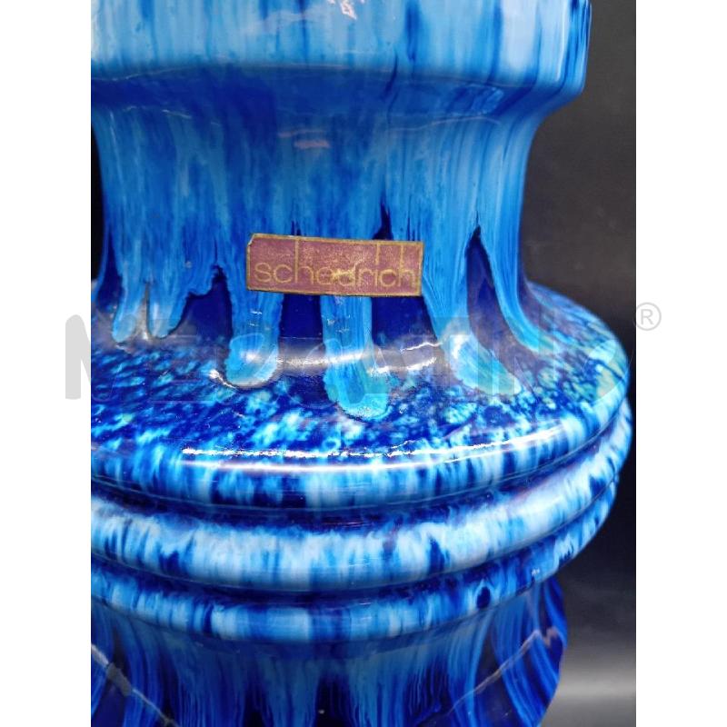 VASO SMALTATO SCHEURICH BLU | Mercatino dell'Usato Alpignano 3