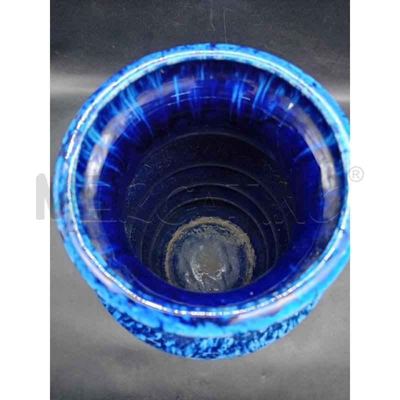 VASO SMALTATO SCHEURICH BLU | Mercatino dell'Usato Alpignano 4