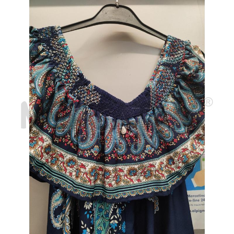 VESTITO DONNA CAMOMILLA BLU AZ | Mercatino dell'Usato Alpignano 5