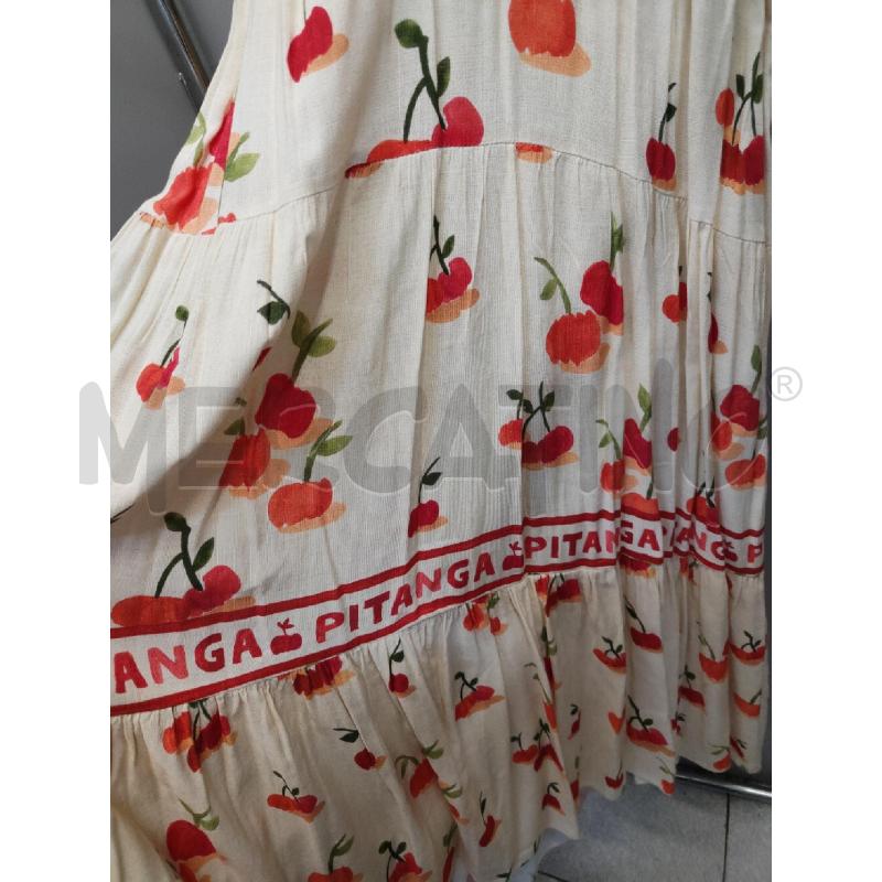 VESTITO DONNA FARM BEIGE FIORI RSO | Mercatino dell'Usato Alpignano 2