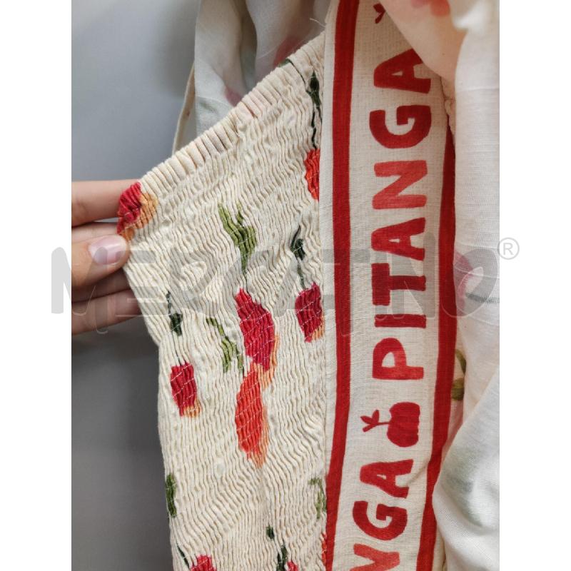 VESTITO DONNA FARM BEIGE FIORI RSO | Mercatino dell'Usato Alpignano 4