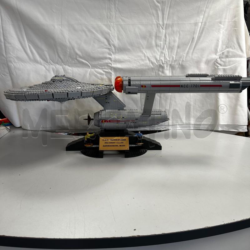 MODELLINO U.S.S ENTERPRISE MEGABLOCK | Mercatino dell'Usato Venaria reale 1