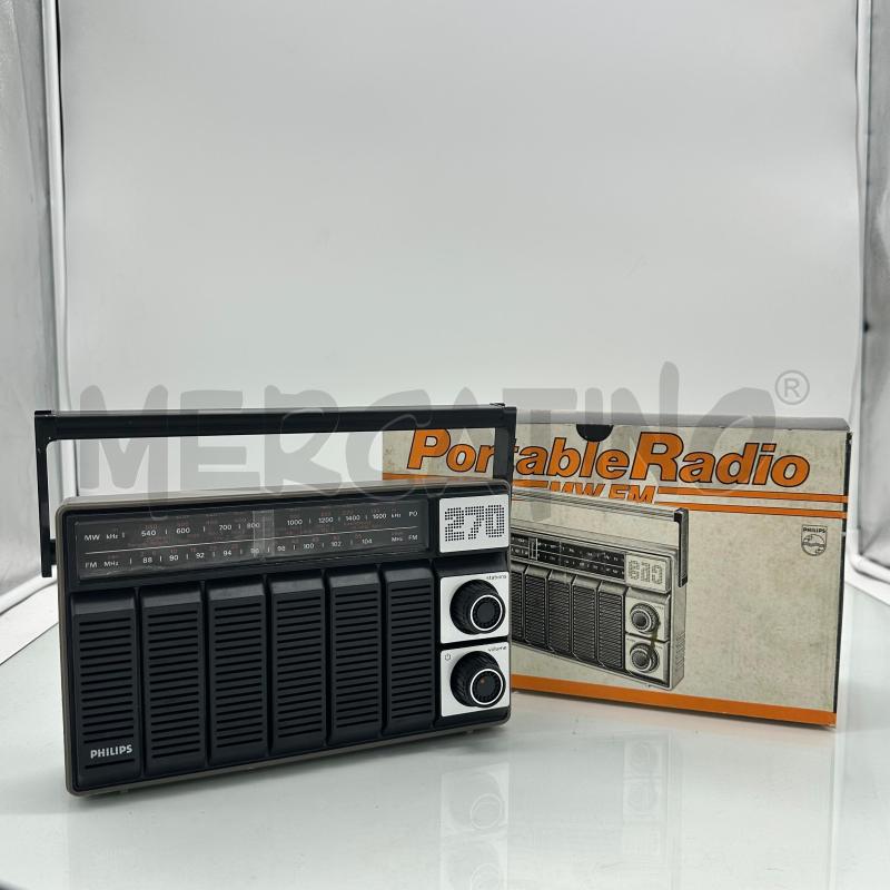 RADIO PORTATILE PHILIPS | Mercatino dell'Usato Venaria reale 1