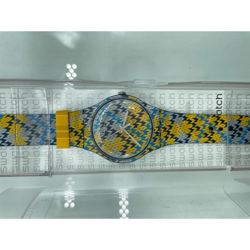 SWATCH BLU ROSSO TARTAN | Mercatino dell'Usato Venaria reale 2