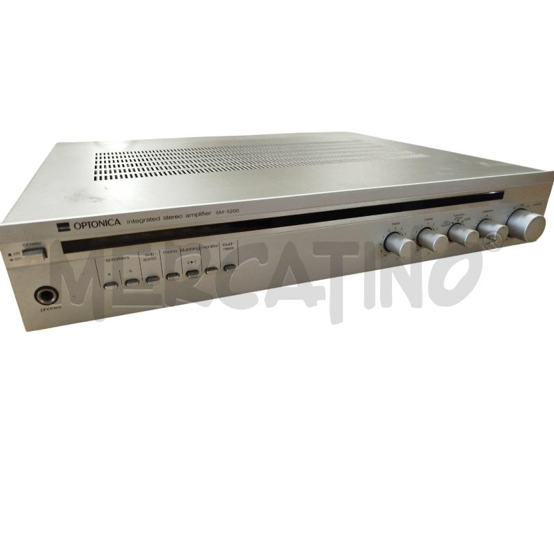 AMPLIFICATORE OPTONICA SM 5200 | Mercatino dell'Usato Chieri 2