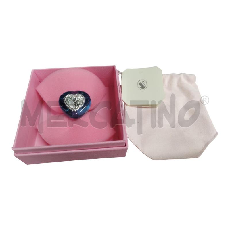 ANELLO DONNA SWAROVSKI AZZURRO DULCIS CUORE | Mercatino dell'Usato Chieri 1