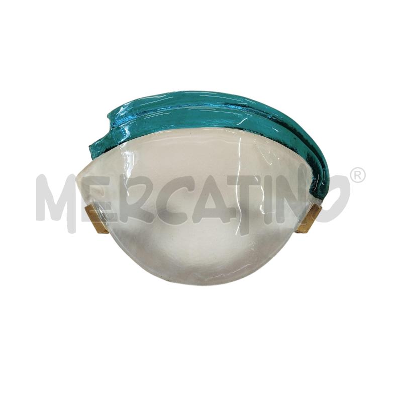 APPLIQUE VETRO VERDE LAVORAZIONE MURANO | Mercatino dell'Usato Chieri 1