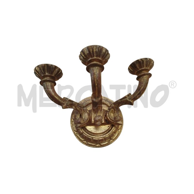 APPLIQUE  3 PUNTI LUCE COLRO ORO | Mercatino dell'Usato Chieri 1