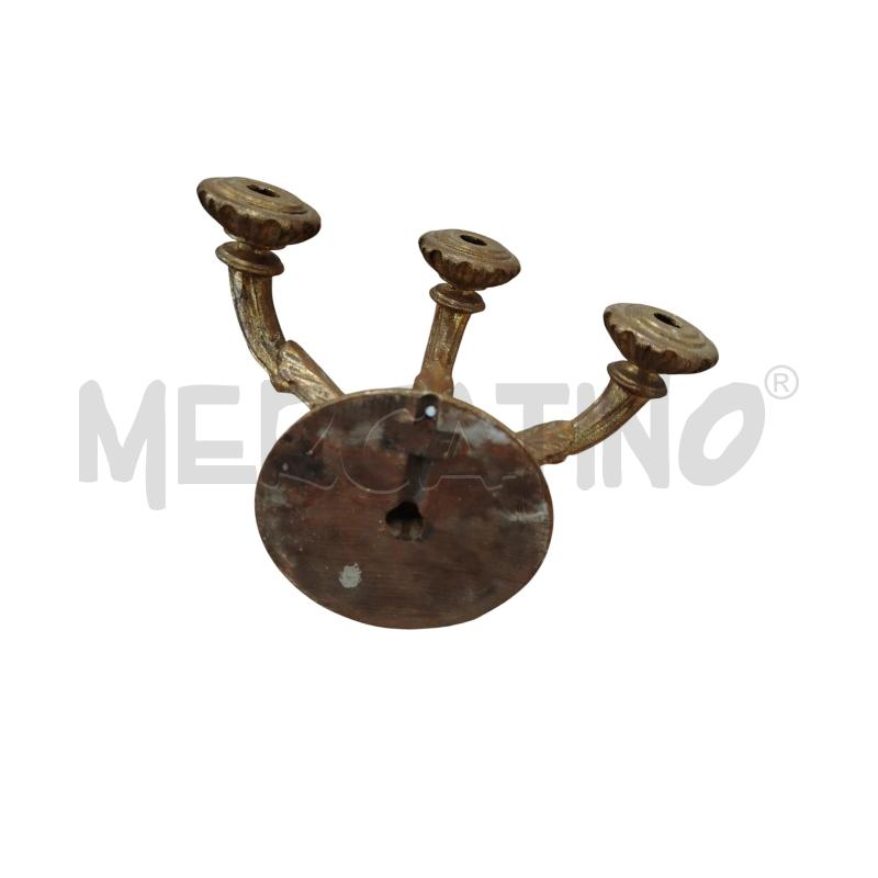APPLIQUE  3 PUNTI LUCE COLRO ORO | Mercatino dell'Usato Chieri 2
