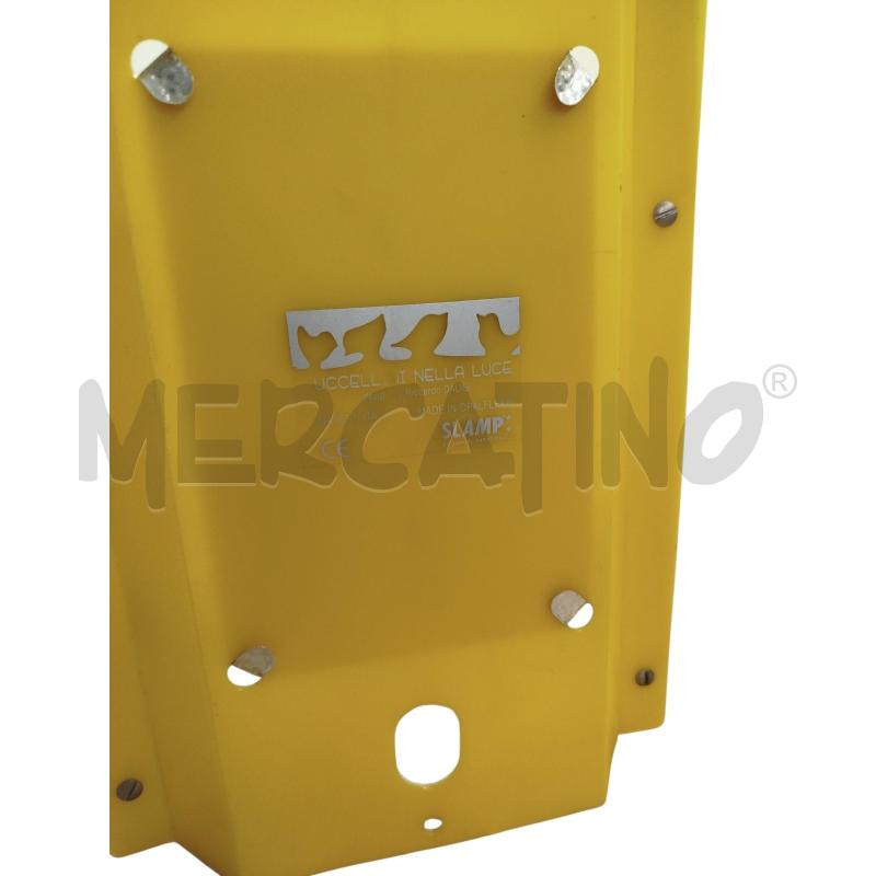 APPLIQUE  SLAMP GIALLA UCCELLINI | Mercatino dell'Usato Chieri 3