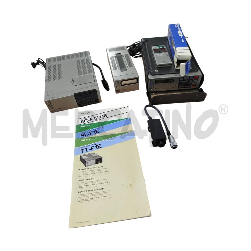 BETAMAX VIDEO SONY PZ. VARI CON ACCESSORI | Mercatino dell'Usato Chieri 2