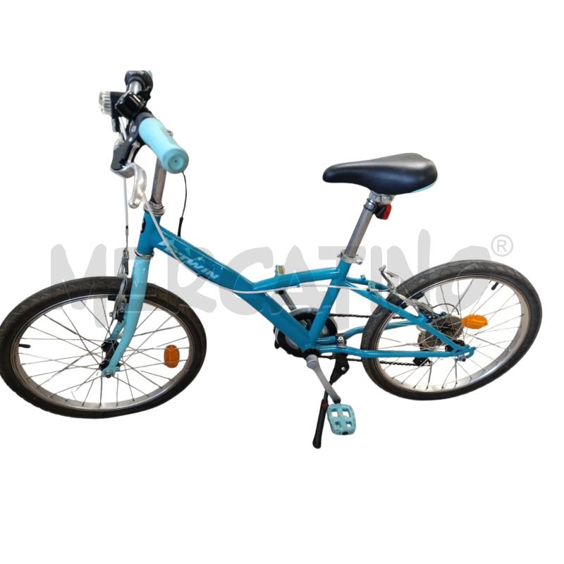 BICICLETTINA BAMBINO AZZURA 120 BTWIN | Mercatino dell'Usato Chieri 1