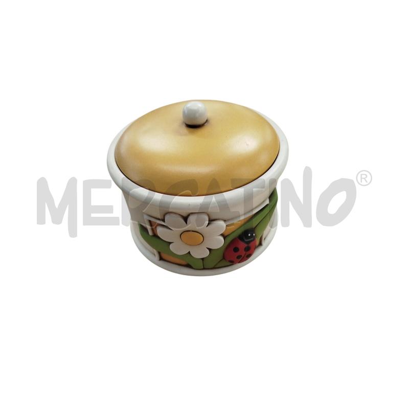 BISCOTTIERA COCCINELLE COPERCHIO 16X21 CM | Mercatino dell'Usato Chieri 1