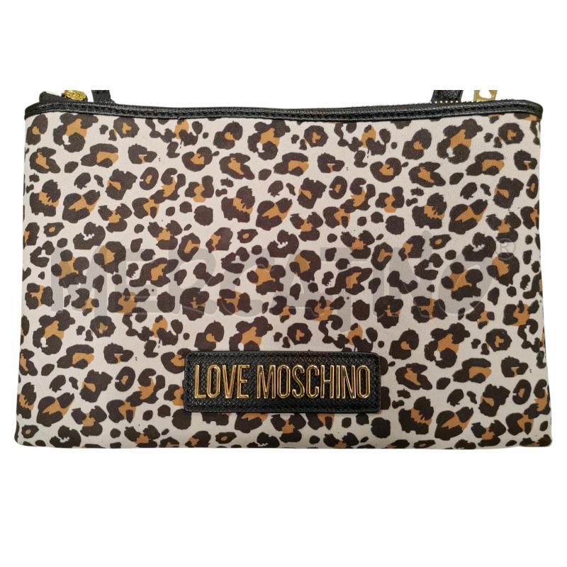 BORSA DONNA LEOPARDATA LOVE MOSCHINO | Mercatino dell'Usato Chieri 1