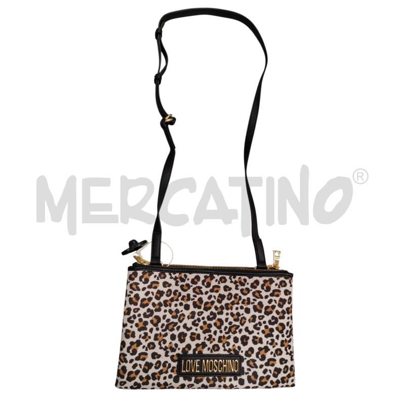 BORSA DONNA LEOPARDATA LOVE MOSCHINO | Mercatino dell'Usato Chieri 2