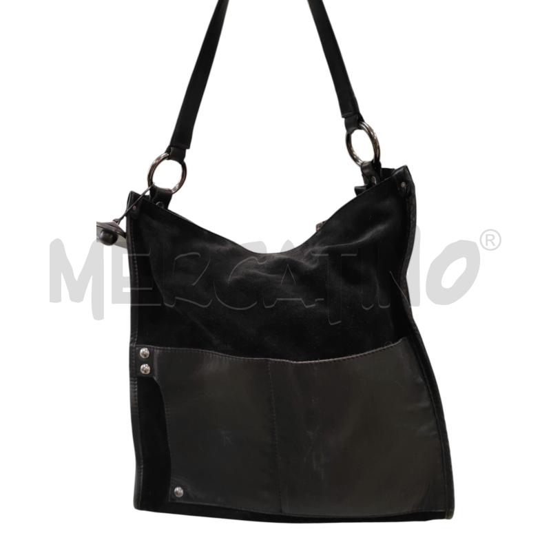 BORSA DONNA NERA SCAMO PAZOLINI DIF ANGOLI | Mercatino dell'Usato Chieri 1