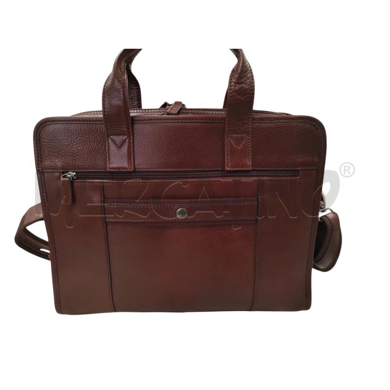 BORSA HEXAGONA NUOVA CUOIO PORTA DOCUMENTI-PC  | Mercatino dell'Usato Chieri 2