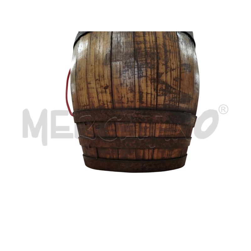 BOTTE IN LEGNO VINTAGE MANIGLIA ROSSA | Mercatino dell'Usato Chieri 3