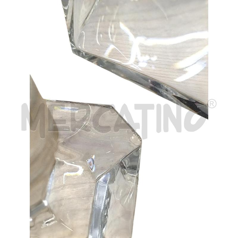 BOTTIGLIA CRISTALLO BACCARAT BORDO SBECCATO 24.5 CM | Mercatino dell'Usato Chieri 3