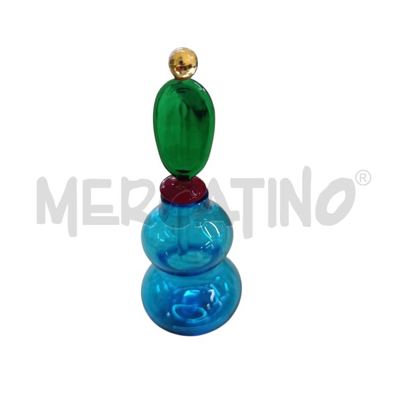 BOTTIGLIA MURANO AZZURRO  | Mercatino dell'Usato Chieri 1