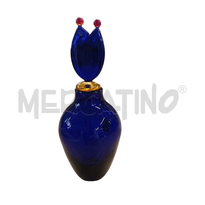 BOTTIGLIA PICCOLO MURANO BLU  | Mercatino dell'Usato Chieri 1