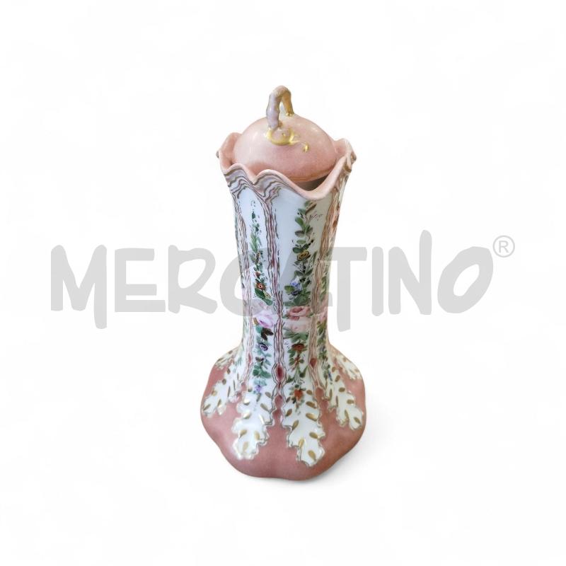 BROCCA DIFETTO INTERNO ROSA DEC. ORO FIORATO | Mercatino dell'Usato Chieri 1