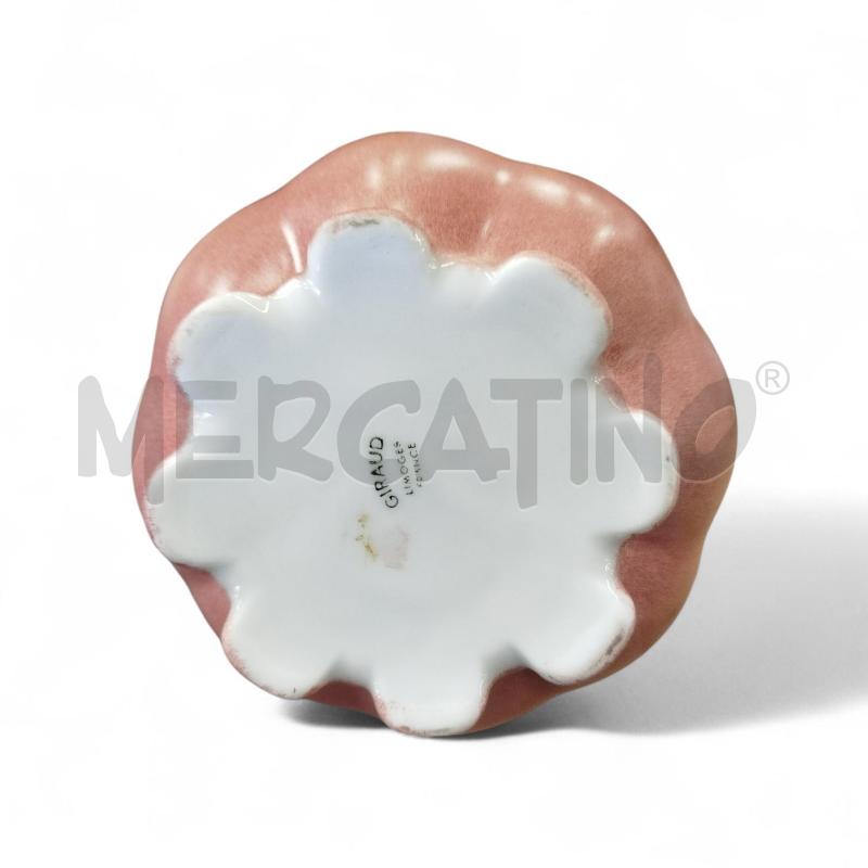 BROCCA DIFETTO INTERNO ROSA DEC. ORO FIORATO | Mercatino dell'Usato Chieri 4