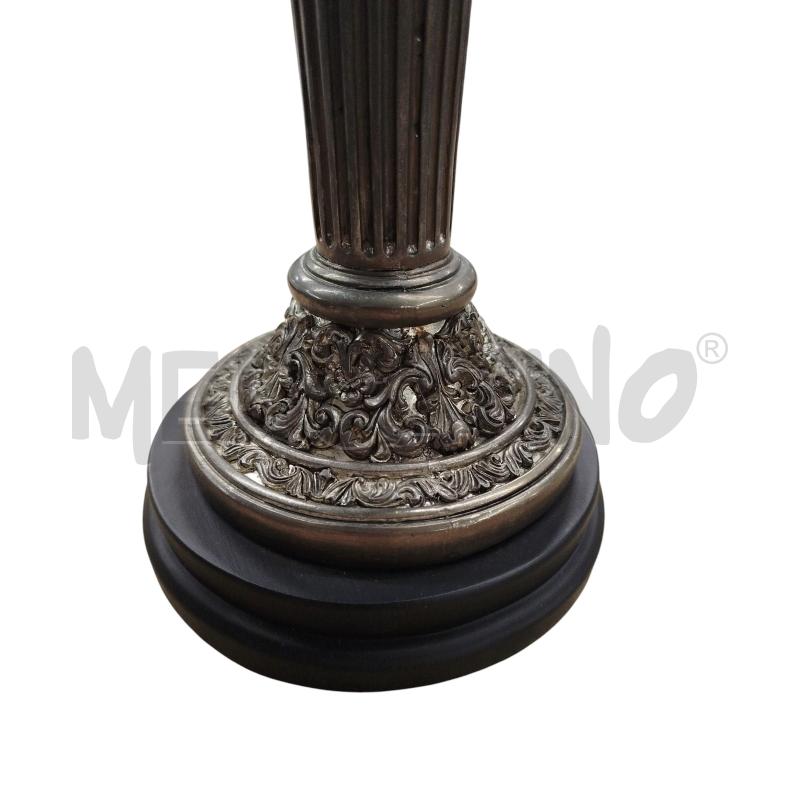 CANDELABRO COPPIA SBIANCATI 5 POSTI L'UNO | Mercatino dell'Usato Chieri 3