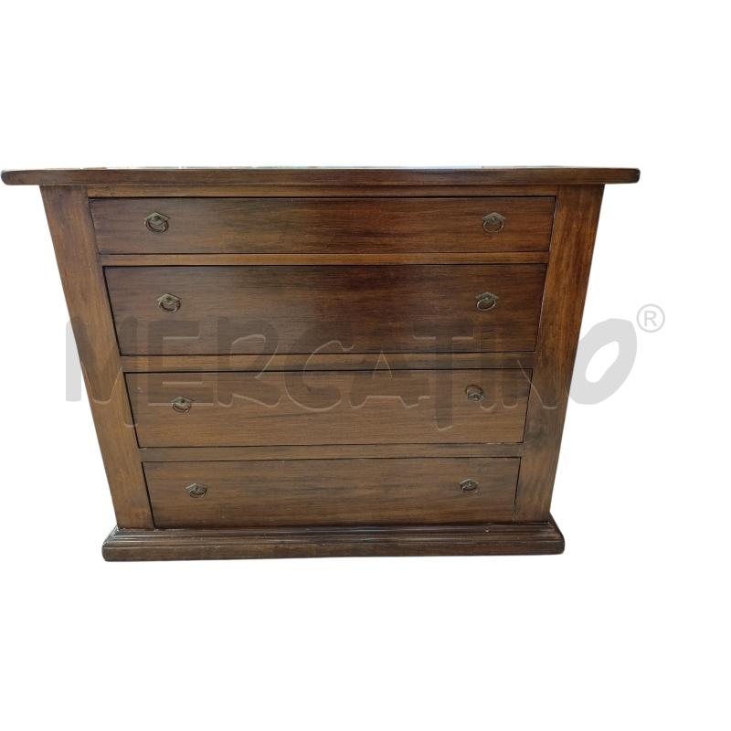 CASSETTIERA LEGNO 4 CASSETTI ARTE P. | Mercatino dell'Usato Chieri 1