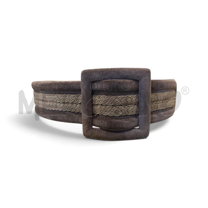 CINTURA DONNA MAX MARA BORDO TORTORA INTRECCIO BEIGE | Mercatino dell'Usato Chieri 1
